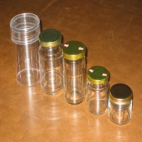 小玻璃瓶及蓋
